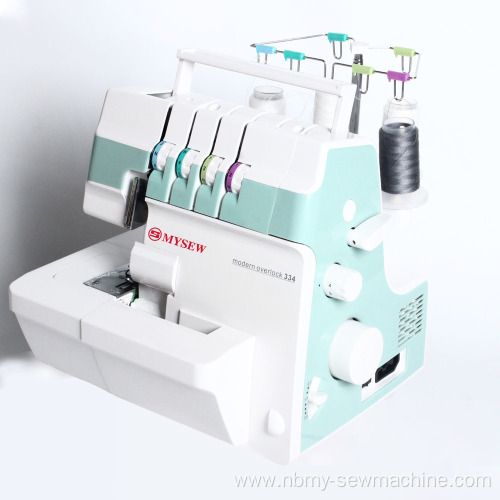 High speed 4-thread overlock sewing machine